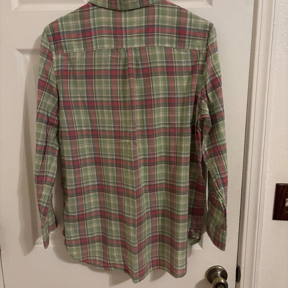 Lauren Ralph Lauren / Lauren Jean Co Button down long sleeve top - M - Picture 2 of 7
